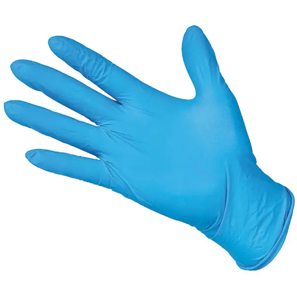 Handschuh Nitril / Latex- und puderfrei L - groß